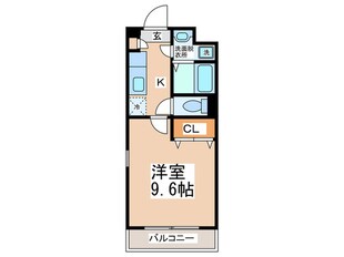 フランディルりんくうの物件間取画像